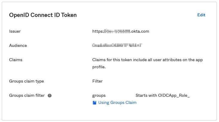Org Authorization Server and token configuration